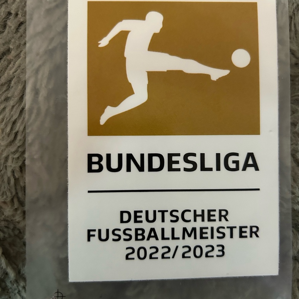 Bundesliga Deutscher Fussballmeister 2022/2023 Patch